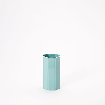 Modern Celadon Vase, 6.75" ,Dark Celadon - Image 0