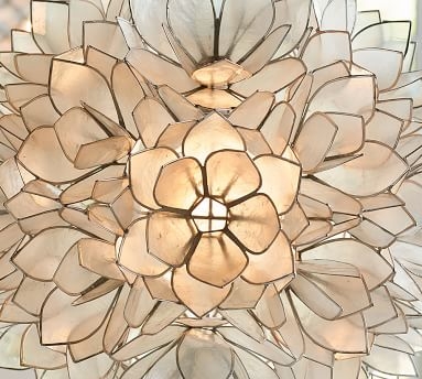 Capiz Flower Pendant - Image 2