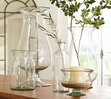Recycled Glass Vase, Large - Image 1