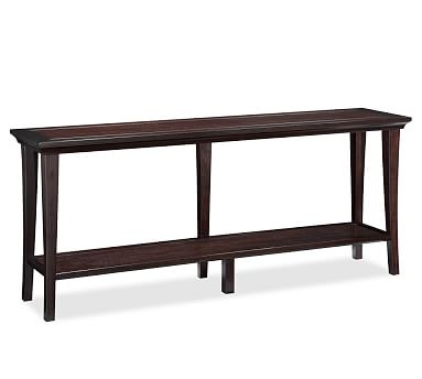 Metropolitan Long Console Table, Espresso stain - Image 1