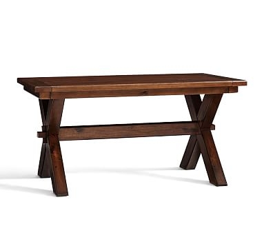 Toscana Extending Dining Table, Tuscan Chestnut, 60" - 84" L - Image 1