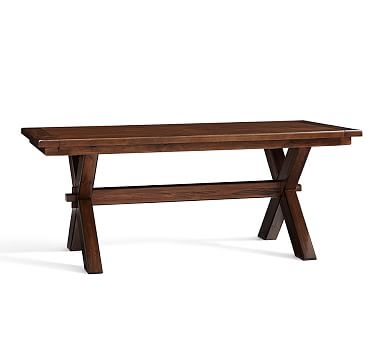 Toscana Extending Dining Table, Tuscan Chestnut, 74" - 104" L - Image 0