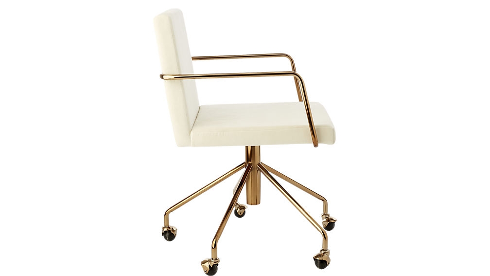 Rouka Dale White Office Chair - Image 1