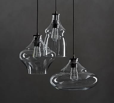 McCarthy 3-Light Glass Pendant - Image 1