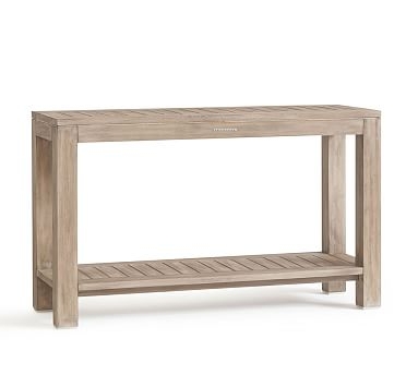 Indio Console Table, Weathered Gray - Image 1