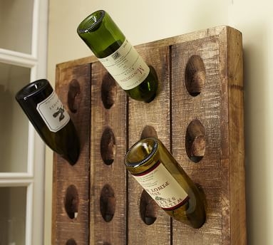 Decorative French Wine Riddling Rack, 21 x 57" - Image 1
