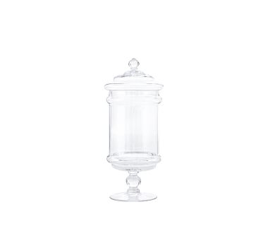 Classic Handcrafted Glass Apothecary Jar, Small - Image 1