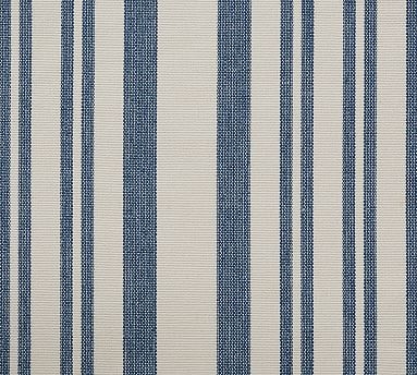 Fabric By The Yard, Antique Stripe Blue - Image 1