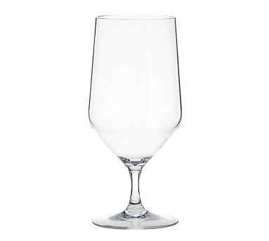 Happy Hour Acrylic Goblets, Set of 4 - Clear - Image 1