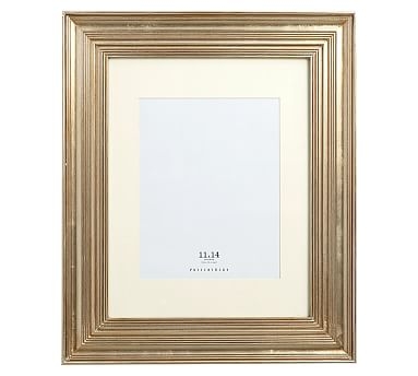 Eliza Gilt Picture Frame, 11 x 14" Wide Frame, Champagne Gilt finish - Image 1