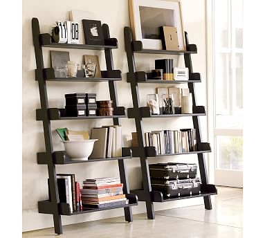 Studio Wood Wall Shelf, Black - Image 1