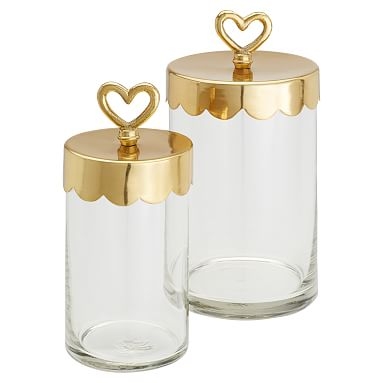 The Emily & Meritt Beauty Jars, Set of 2 - Image 0