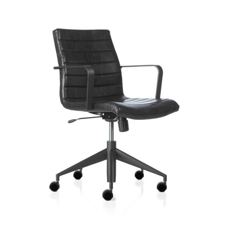 Graham Black Office Chair - Image 4