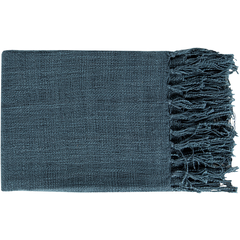 Tilda Throw Blanket - Navy - Image 0