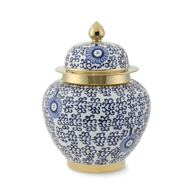 Ginger Jar with Gold Detail, Small - Image 1