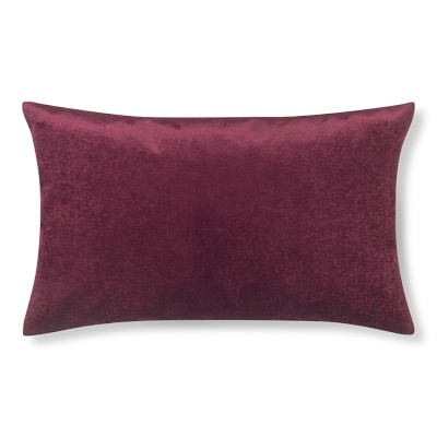 Velvet Lumbar Pillow Cover, 14" X 22", Moonlit Violet - Image 0