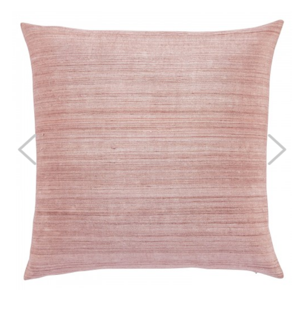 PAZ PILLOW, DUSTY ROSE - polyester Fill - Image 0