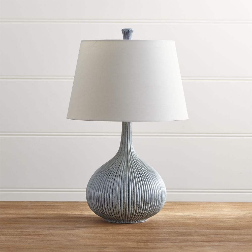 Shaye Blue Table Lamp, Single - Image 0