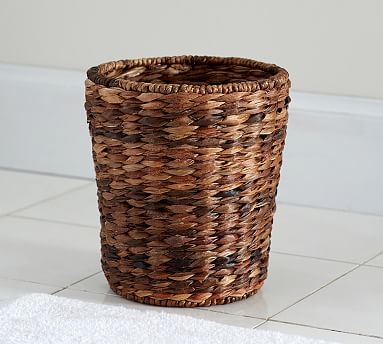 Seagrass Waste Basket, Havana - Image 0