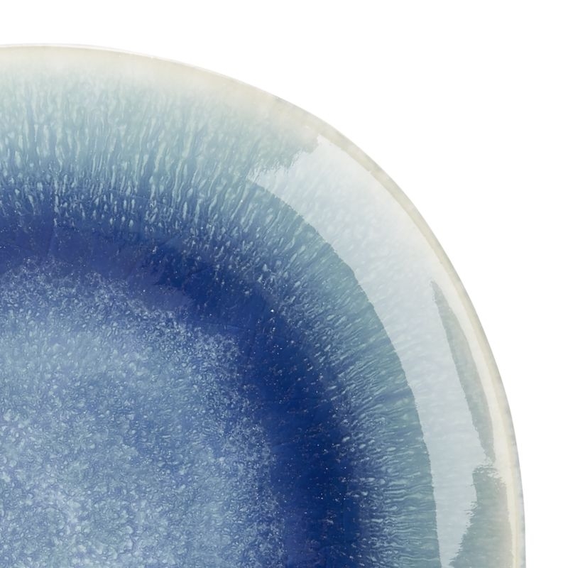 Caspian Blue Reactive Glaze Salad Plate - Image 2
