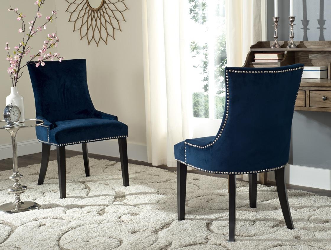 LESTER 19"H DINING CHAIR (SET OF 2) - Navy - Image 4