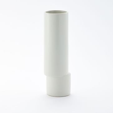 Bower Vase, Tall, Black - Image 1