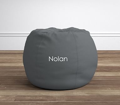 Charcoal Twill Anywhere Beanbag(TM) - Image 0