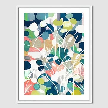 Minted for west elm, Summer Rising, 28"x36" - Image 1