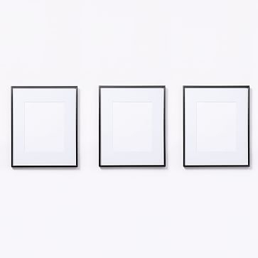 Gallery Frame, Antique Bronze, Set of 3, 8" x 10" (13" x 16" without mat) - Image 1