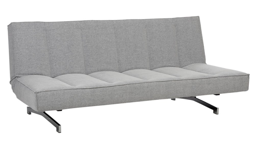 flex microgrid grey sleeper sofa - Image 3