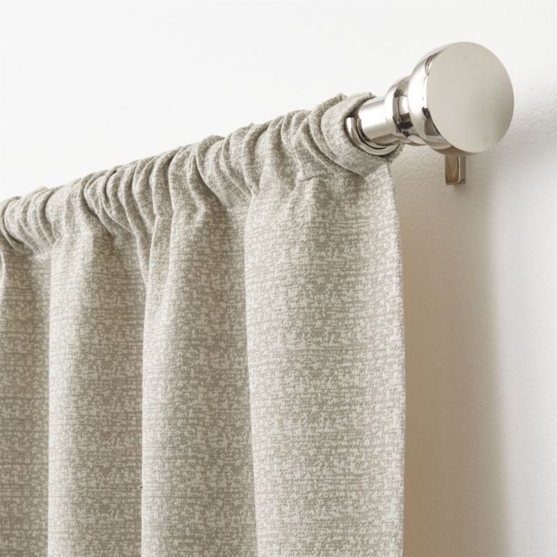 Desmond Natural Cotton Curtain Panel 50x96 - Image 1