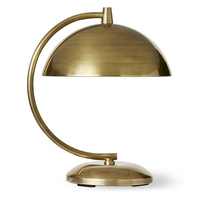 Camden Table Lamp, Antique Brass - Image 0