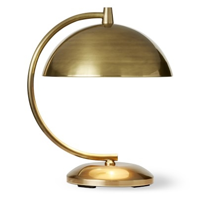 Camden Table Lamp, Antique Brass - Image 1