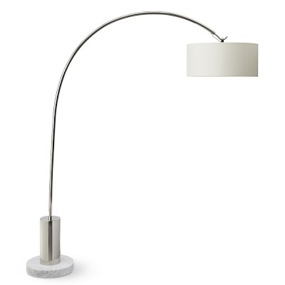 Arc Floor Lamp, Polished Nickel - Image 0