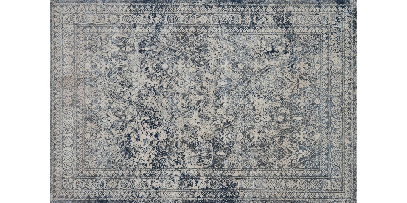 Magnolia Home by Joanna Gaines x Loloi Everly Slate / Slate 5'-3" x 7'-8" - Image 0