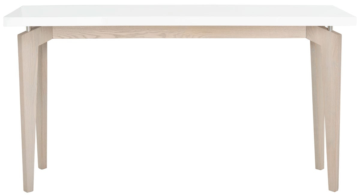 Josef Console Table - White/Grey - Safavieh - Image 0