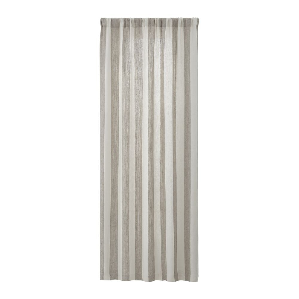 Willis Natural Taupe Curtain Panel 48x96 - Image 0