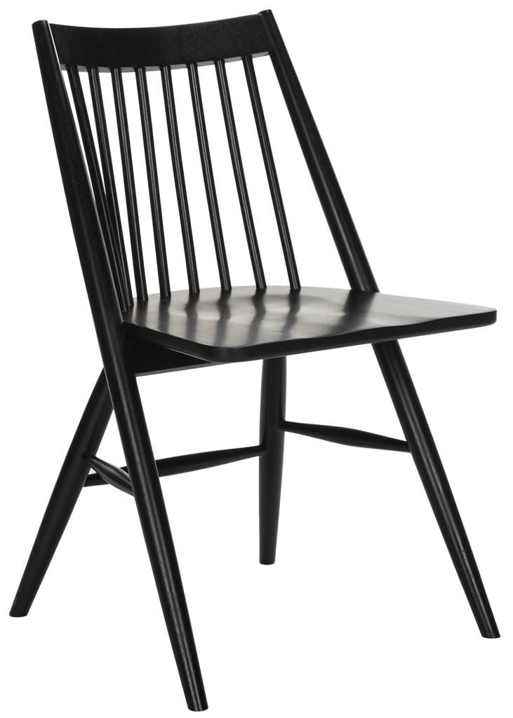 Wren 19" Spindle Dining Chair, Black, Set of 2 - Image 3