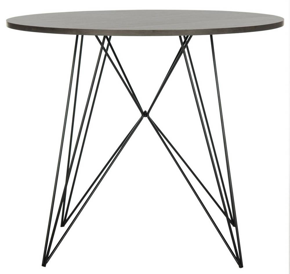 Marino Dinning Table - Dark Grey - Safavieh - Image 0