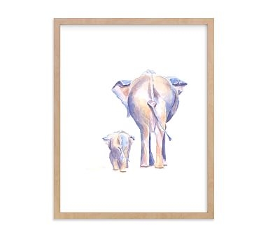 Big and Little 3 Wall Art by Minted(R) 11x14, Natural - Image 0