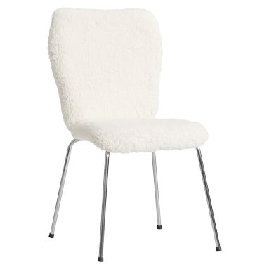 Ivory Sherpa Stationary Airgo Chair - Image 1