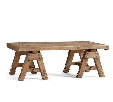 Adams Coffee Table, Reclaimed Pine - Image 2