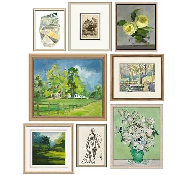 Entryway Art Gallery in a Box, Set of 8 - Image 1