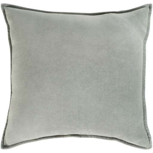 Cotton Velvet, Pillow w/Down Insert - Image 0