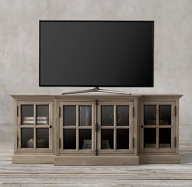 FRENCH CASEMENT 80" MEDIA CONSOLE - Image 0