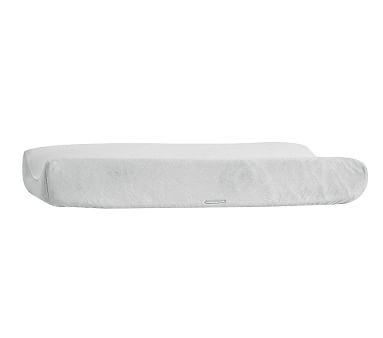 Luxe Chamois Changing Pad Cover, Changing, Gray - Image 0