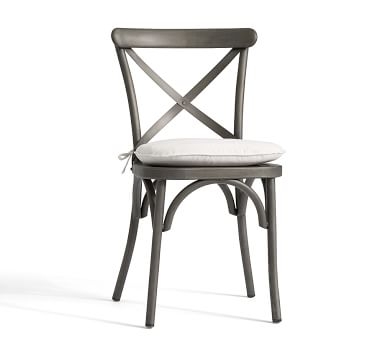 Bistro Chair & Bar Stool Cushion, Sunbrella(R) Cobalt - Image 0