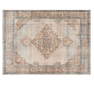 Finn Hand-Knotted Rug, 8 x 10', Blue Multi - Image 1
