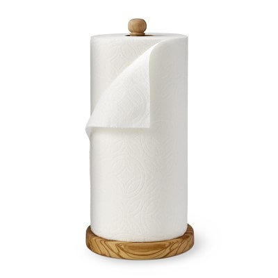 Olivewood Paper Towel Holder - Image 0