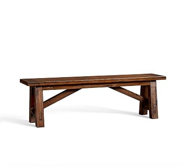 Toscana Dining Bench, 60"L x 14"W, Tuscan Chestnut - Image 1